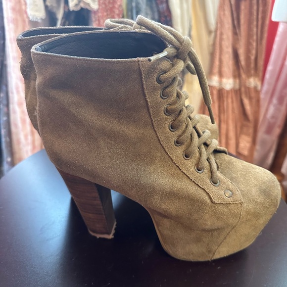 Jeffrey Campbell litas, taupe suede - Picture 5 of 7